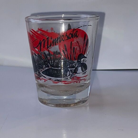 Someplace Special Minnesota Shot Glass Souvenir Barware Jigger Shooter - Picture 4 of 7